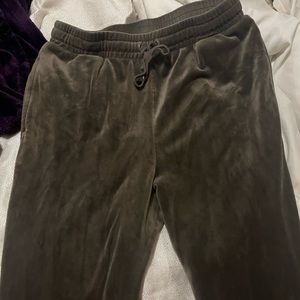 Brown H$M tracksuit pants